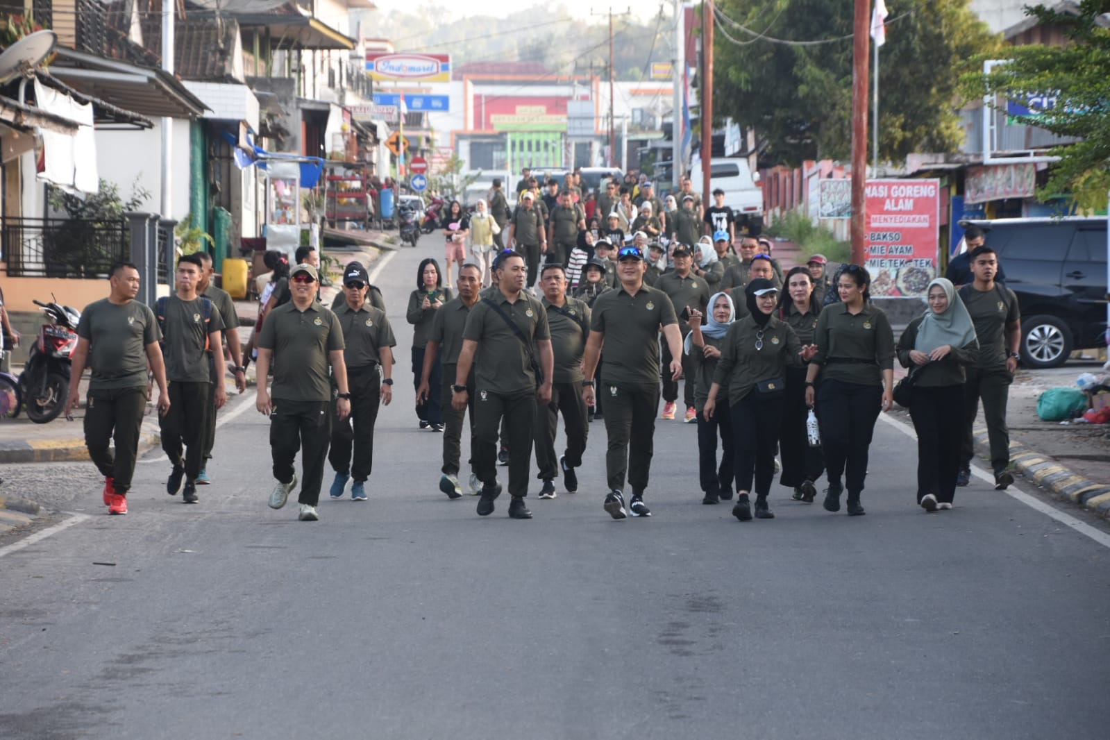 Menyatukan Keindahan Alam dan Adrenalin Pada HUT ke-43 Korem 044/Gapo
